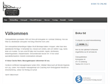 Tablet Screenshot of osteopatkliniken.nu